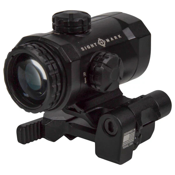 Sightmark XTM-3 3xMagnifier with LQD flip to side mount - Ubitzu