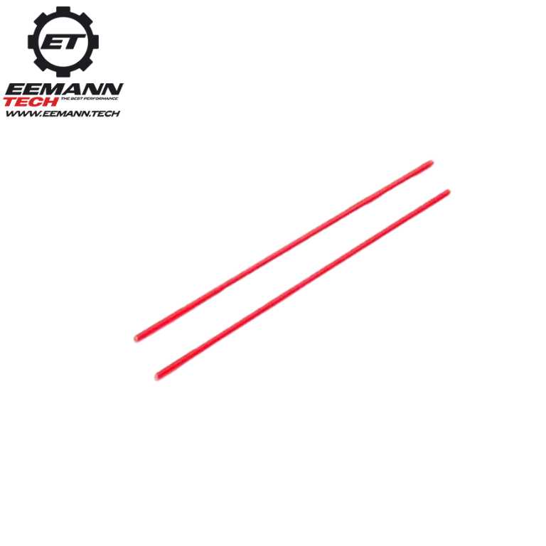 Insertos universales de fibra óptica para miras | juego de 2 piezas - Rojo 1.0 mm - Ubitzu