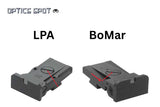 1911 [BoMar Cut] red dot mount | type A [RMSc DPP Docter footprint] - Ubitzu