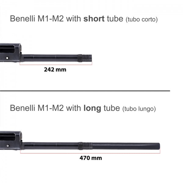 Benelli M1 handguard with long tube | M-Lok - Ubitzu