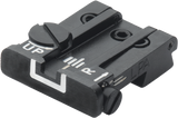 Browning Hi-Power [Sport Vigilante Mark III Practical HP40] alza ajustable | líneas blancas - Ubitzu