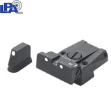 CZ 75 [75B 75 SP-01 P-01] adjustable sights | white dots - Ubitzu