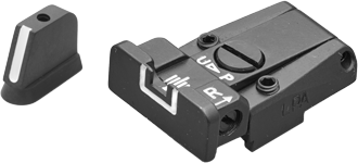 CZ P-07 CZ P-09 miras ajustables | líneas blancas - Ubitzu