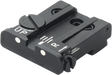 Glock [G17 G19 G26 & other] alza ajustable | puntos blancos - Ubitzu