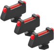 Glock [G17 G19 G26 & other] punto de mira | fibra óptica - Ubitzu