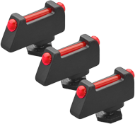 Glock [G17 G19 G26 & other] punto de mira | fibra óptica - Ubitzu