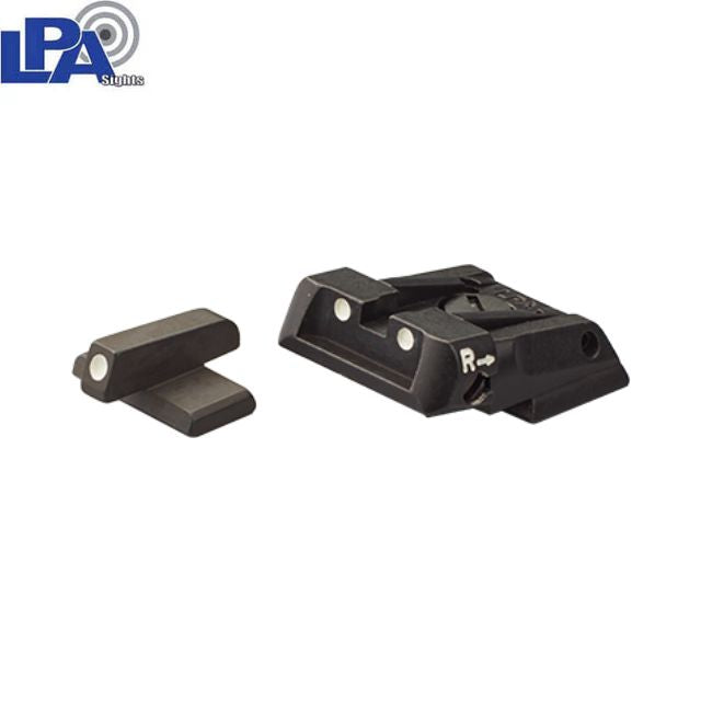 HK VP9 SFP9 VP40 P30 HK45 miras ajustables | puntos blancos - Ubitzu