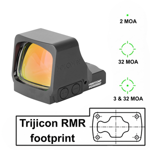 Red dot sights with Trijicon RMR footprint