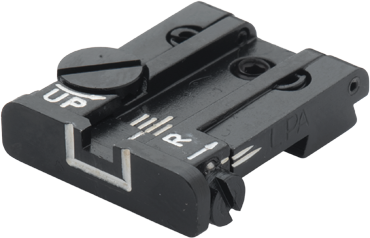 Sig [P220 P225 P226 P227 P229 P320] alza ajustable | líneas blancas - Ubitzu
