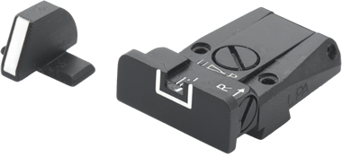 Sig [P220 P225 P226 P227 P229 P320] miras ajustables | líneas blancas - Ubitzu