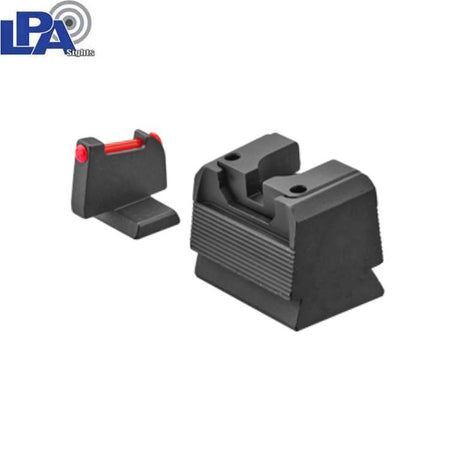 Sig P220 P226 P229 P320 & P365 Optics Ready semi-adjustable co-witness sights | fiber optic type A - Ubitzu