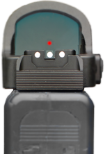 Sig P220 P226 P229 P320 & P365 Optics Ready semi-adjustable co-witness sights | white dots - Ubitzu
