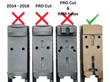 Sig P320 [models with removable rear sight] Optics Ready plate | type I [RMR RMSc & DPP footprint] - Ubitzu