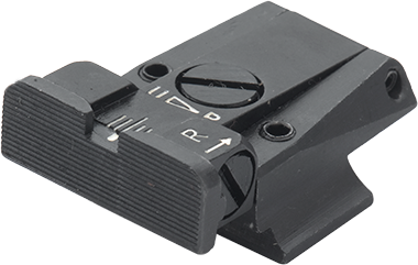 Smith & Wesson [Cal. 9 Cal. 40 3rd Gen & 1911E Cal. 45] adjustable rear sight | blank - Ubitzu