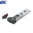 Smith & Wesson revólver [686 629 19 66 586 & other] miras ajustables [silver; punto de mira pin-front] | fibra óptica - Ubitzu