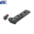 Smith & Wesson revólver [686 629 19 66 586 & other] miras ajustables [spring-front sight] | fibra óptica - Ubitzu