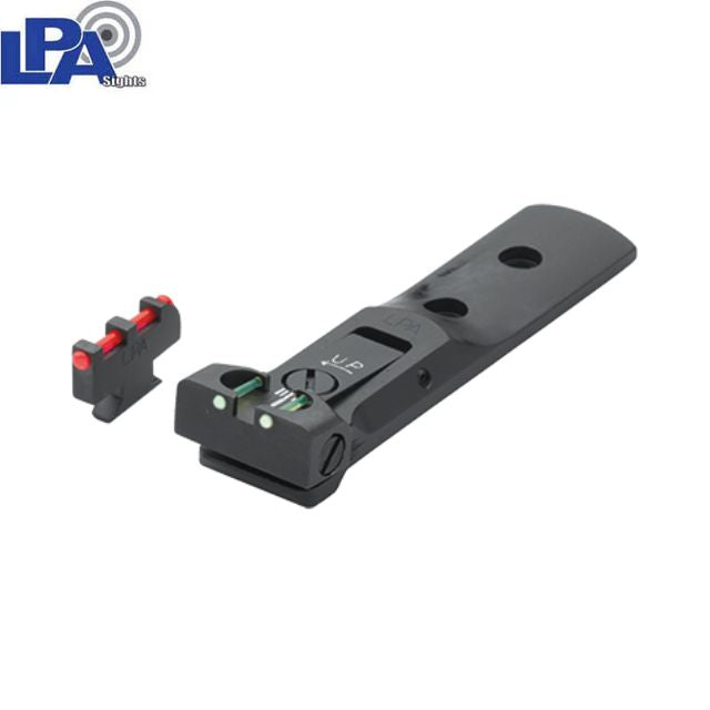 Smith & Wesson revólver [686 629 19 66 586 & other] miras ajustables [spring-front sight] | fibra óptica - Ubitzu