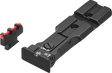 Smith & Wesson revolver [686 629 19 66 586 & other] listo para mira de punto rojo miras ajustables | fibra óptica - Ubitzu