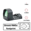 Vector Optics Frenzy-S 1x17x24 MOS Multi Reticle red dot - Ubitzu