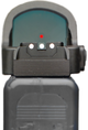 Walther PDP semi-adjustable co-witness sights | luminescent dots - Ubitzu
